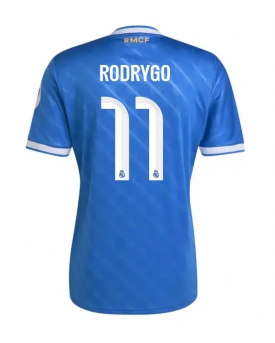 Real Madrid Rodrygo Goes #11 Maglia Gara Terza Repliche 2025-26 Maniche Corte